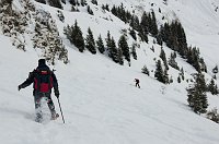 Salita con ciaspole al Bivacco Clusone in Presolana (28-29 dic. 08)  - FOTOGALLERY